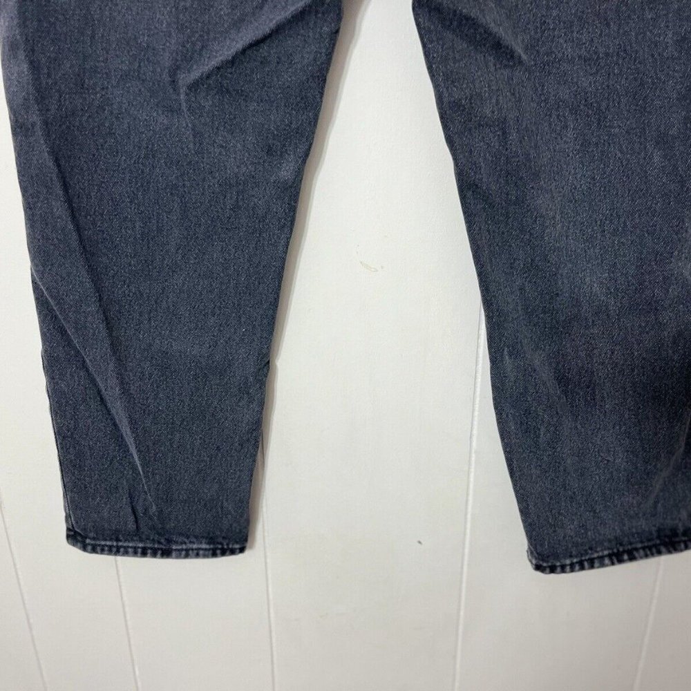 ASOS Straight Leg Jeans Black Women's Size 30 EUC - Picture 7 of 9